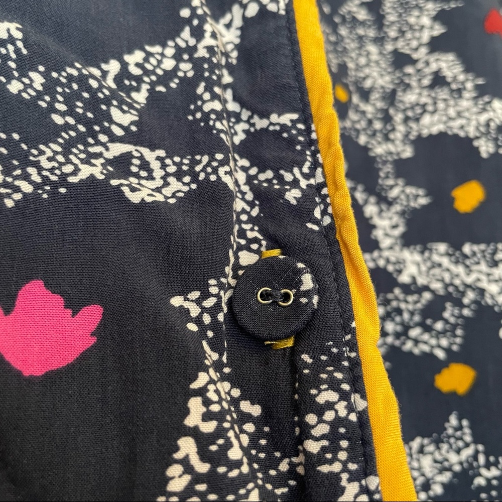 REFINERY29 Elsa Woven Pajama Pants and Top In Blue Dots - Picture 8 of 12